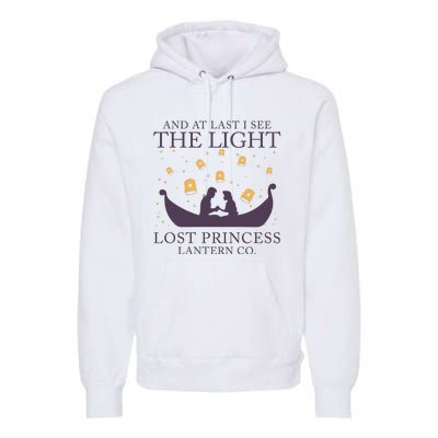 And At Last I See The Light Retro Rapunzel Lost Princess Premium Hoodie