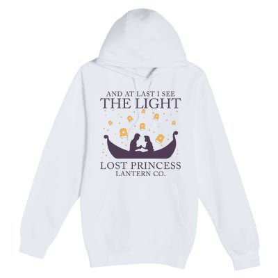 And At Last I See The Light Retro Rapunzel Lost Princess Premium Pullover Hoodie