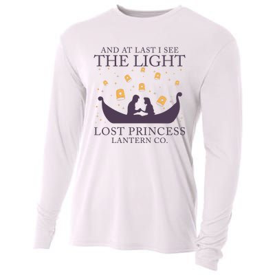 And At Last I See The Light Retro Rapunzel Lost Princess Cooling Performance Long Sleeve Crew