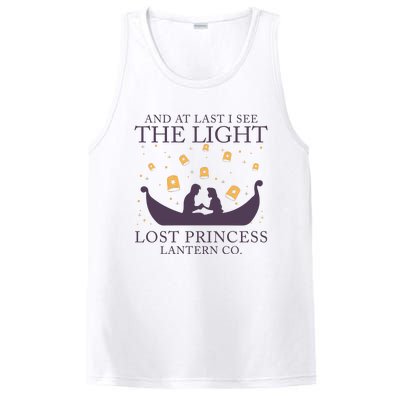 And At Last I See The Light Retro Rapunzel Lost Princess PosiCharge Competitor Tank