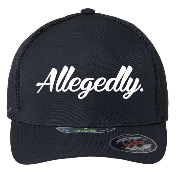 Allegedly Flexfit Unipanel Trucker Cap