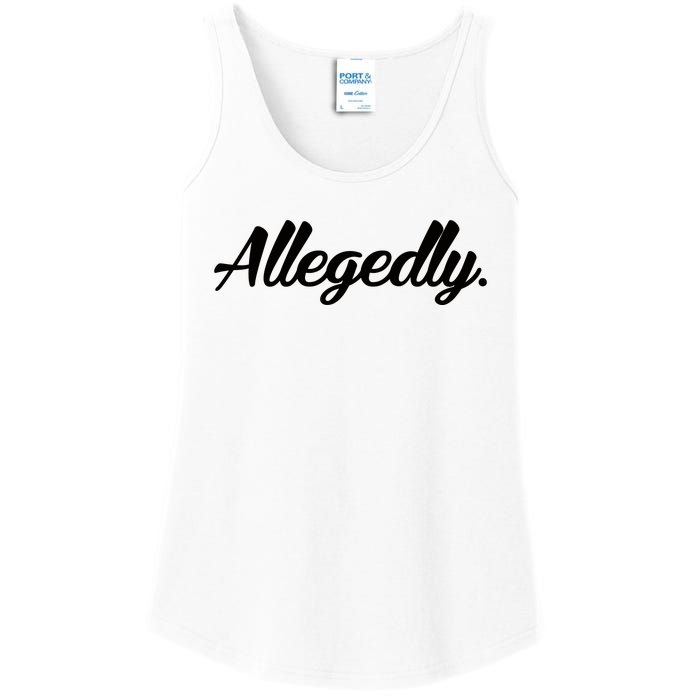 Allegedly Ladies Essential Tank