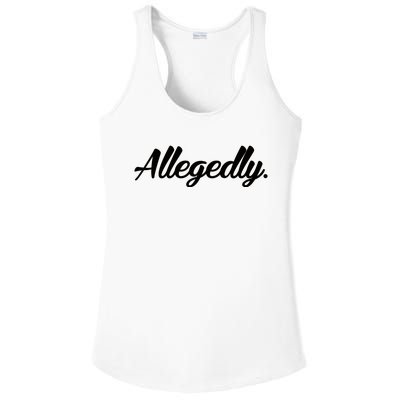 Allegedly Ladies PosiCharge Competitor Racerback Tank