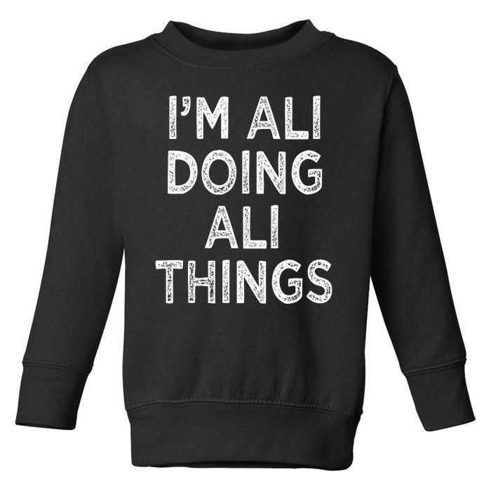 Ali Toddler Sweatshirt