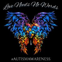 Autism Awareness Love Needs No Words Neurodiversity 16 in Basic Backpack