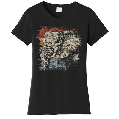 African Animal Lover Gift Elephant Women's T-Shirt