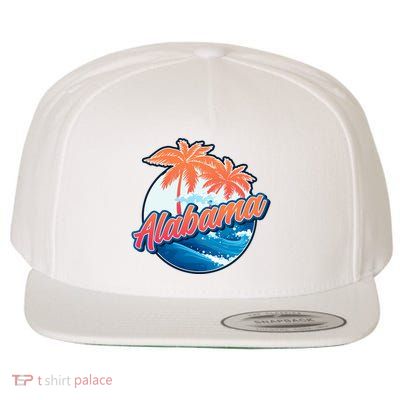Alabama Wool Snapback Cap
