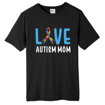 Autism Awareness Love Autism Mom Mother Acceptance Tall Fusion ChromaSoft Performance T-Shirt