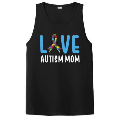 Autism Awareness Love Autism Mom Mother Acceptance PosiCharge Competitor Tank