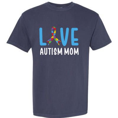 Autism Awareness Love Autism Mom Mother Acceptance Garment-Dyed Heavyweight T-Shirt