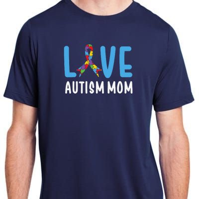 Autism Awareness Love Autism Mom Mother Acceptance Adult ChromaSoft Performance T-Shirt