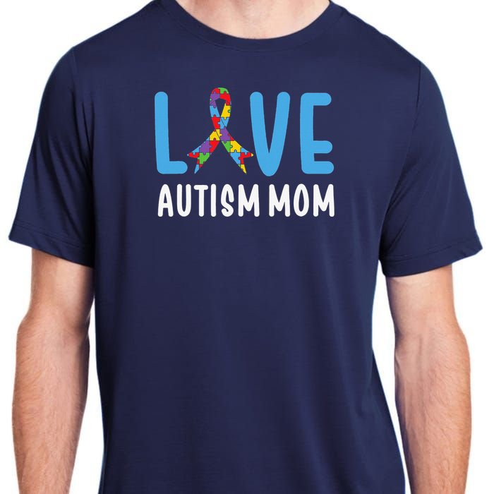 Autism Awareness Love Autism Mom Mother Acceptance Adult ChromaSoft Performance T-Shirt