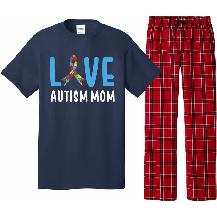 Autism Awareness Love Autism Mom Mother Acceptance Pajama Set