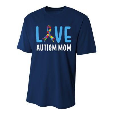 Autism Awareness Love Autism Mom Mother Acceptance Performance Sprint T-Shirt