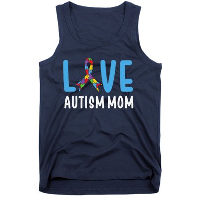 Autism Awareness Love Autism Mom Mother Acceptance Tank Top