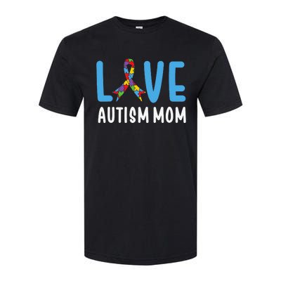 Autism Awareness Love Autism Mom Mother Acceptance Softstyle CVC T-Shirt