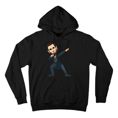 Abraham Abe Lincoln Dabbing Dab Dance 4th Of July Gift Tall Hoodie