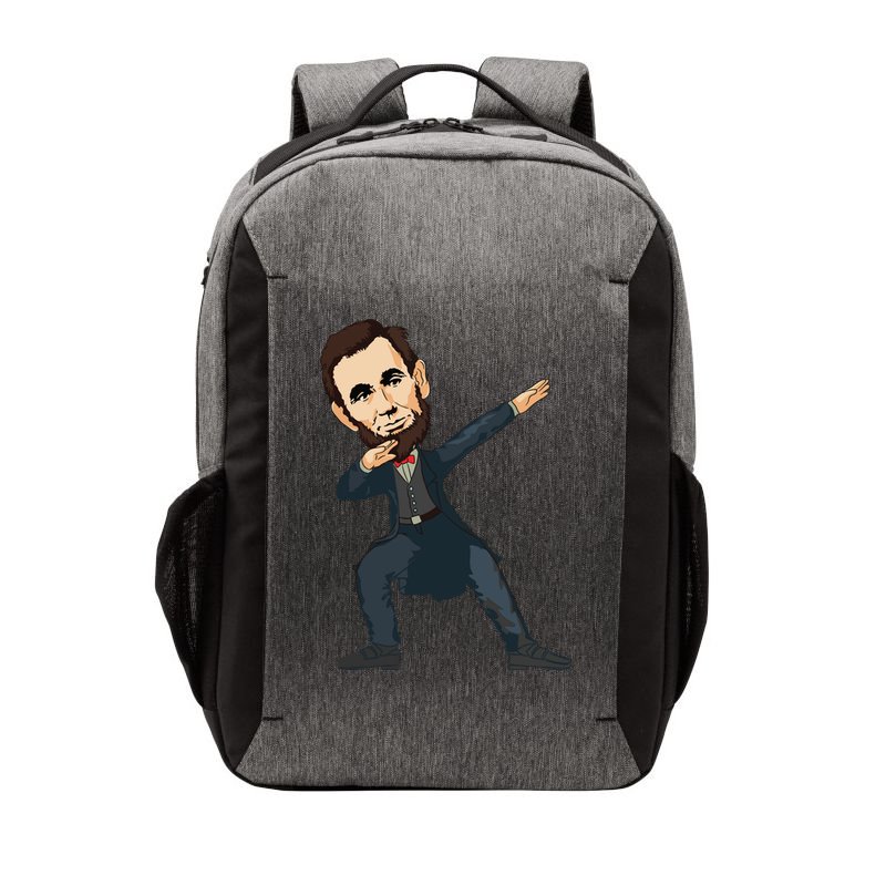 Abraham Abe Lincoln Dabbing Dab Dance 4th Of July Gift Vector Backpack