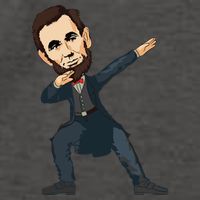 Abraham Abe Lincoln Dabbing Dab Dance 4th Of July Gift Vector Backpack