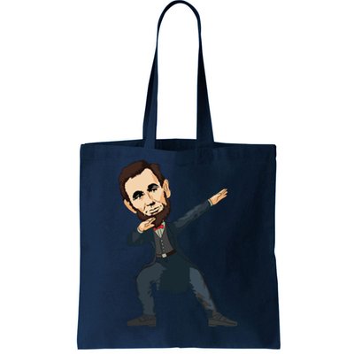 Abraham Abe Lincoln Dabbing Dab Dance 4th Of July Gift Tote Bag