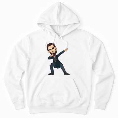 Abraham Abe Lincoln Dabbing Dab Dance 4th Of July Gift Hoodie