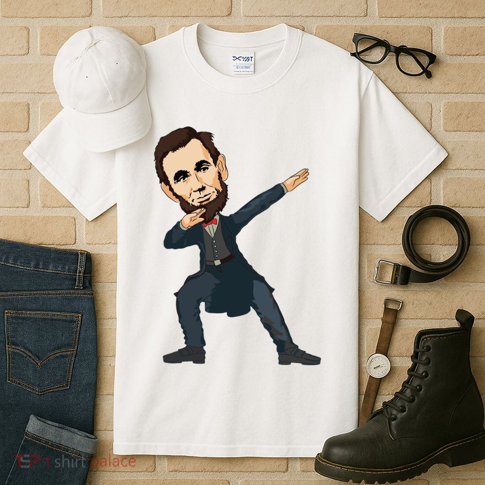 Abraham Abe Lincoln Dabbing Dab Dance 4th Of July Gift Tall T-Shirt