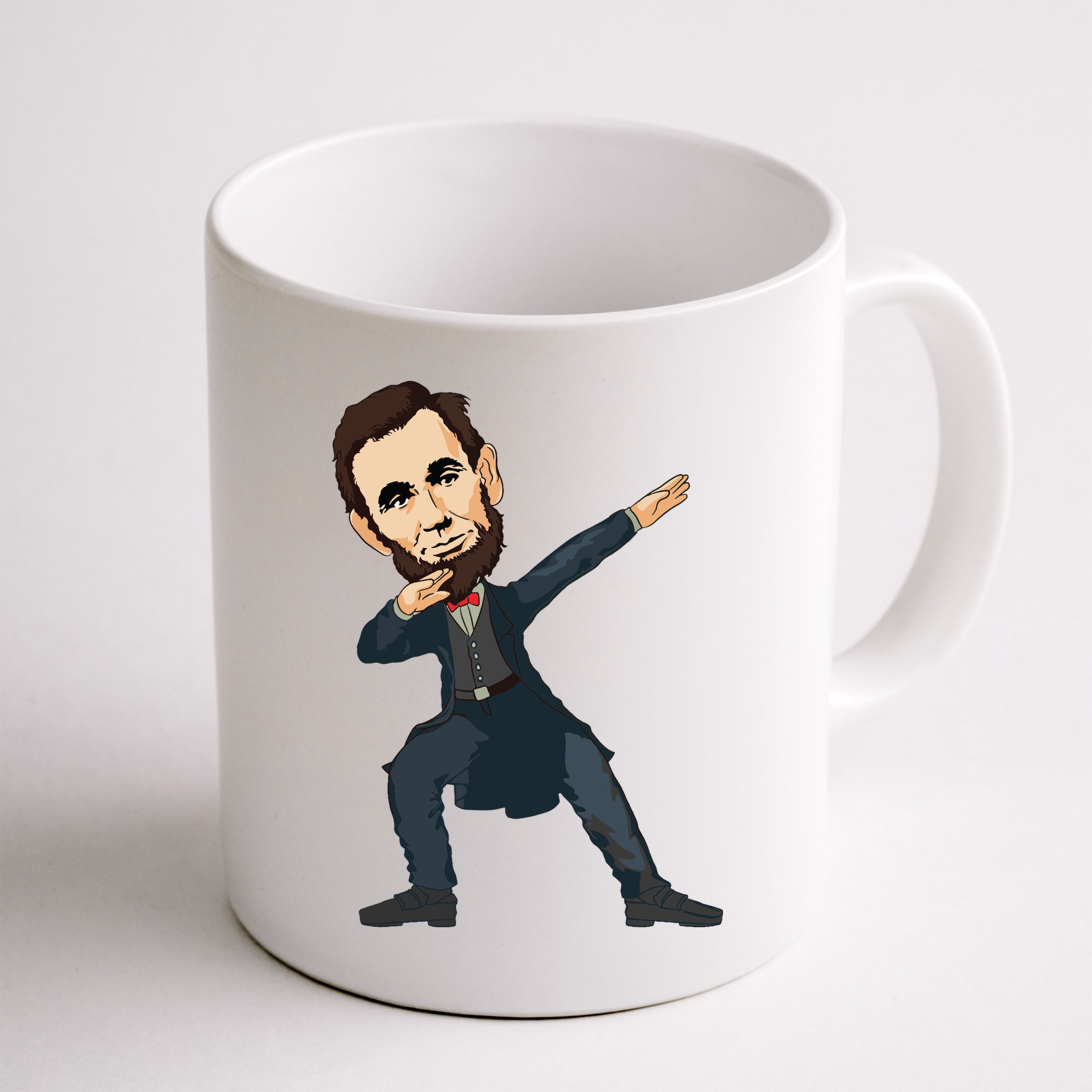 Abraham Abe Lincoln Dabbing Dab Dance 4th Of July Gift Mug