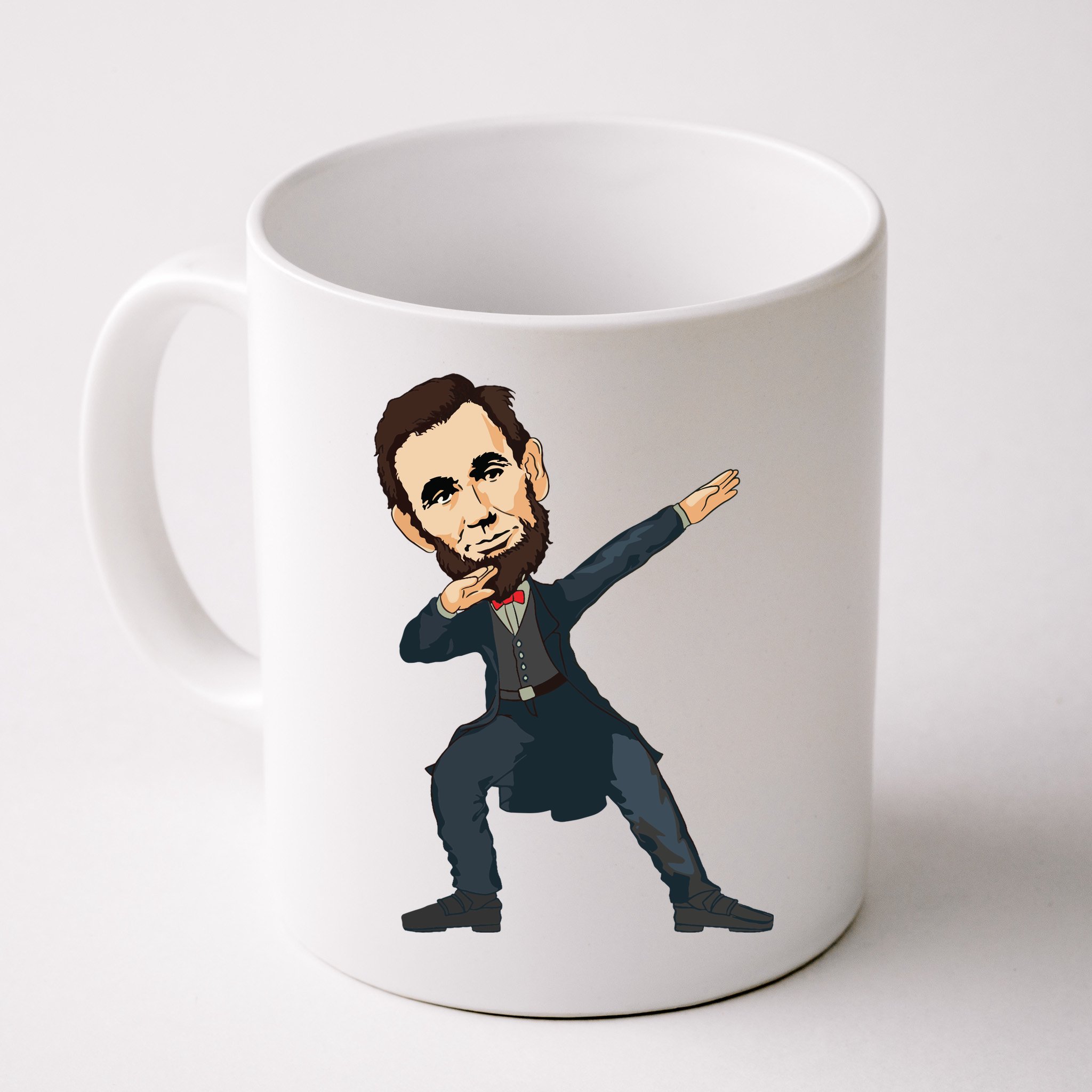 Abraham Abe Lincoln Dabbing Dab Dance 4th Of July Gift Mug