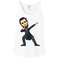 Abraham Abe Lincoln Dabbing Dab Dance 4th Of July Gift Ladies Essential Tank