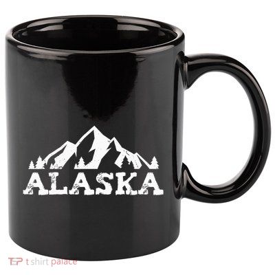 Alaska 11oz C Handle Ceramic Mug