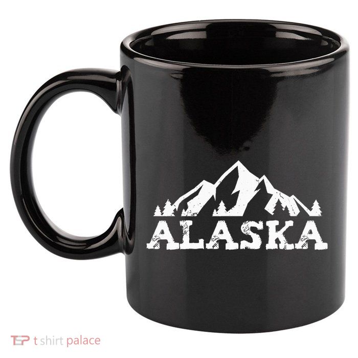 Alaska 11oz C Handle Ceramic Mug