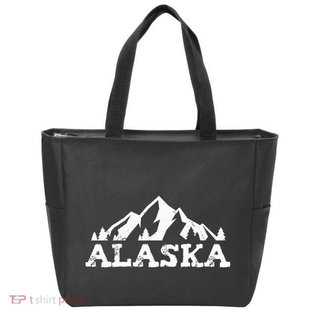 Alaska Zip Tote Bag