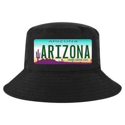 Arizona AZ License Plate Classic Cool Comfort Performance Bucket Hat