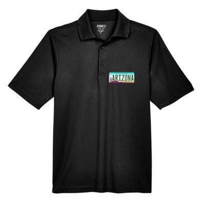 Arizona AZ License Plate Classic Men's Origin Performance Piqué Polo