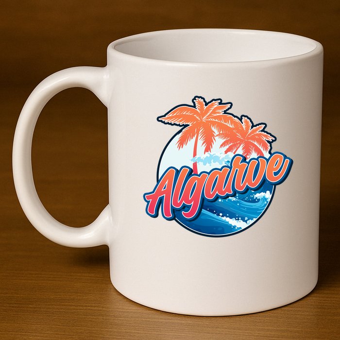 Algarve 11oz C Handle Ceramic Mug
