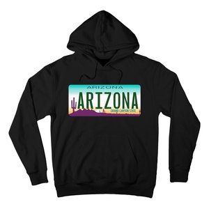 Arizona AZ License Plate Classic Hoodie