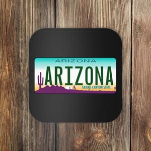 Arizona AZ License Plate Classic Coaster