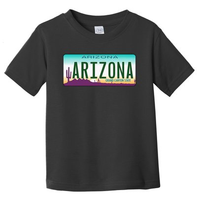 Arizona AZ License Plate Classic Toddler T-Shirt