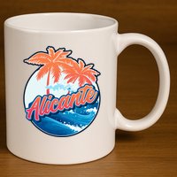 Alicante 11oz C Handle Ceramic Mug
