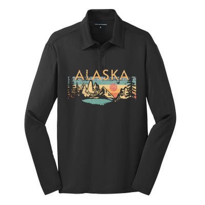 Alaska Silk Touch Performance Long Sleeve Polo