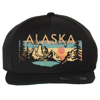 Alaska Wool Snapback Cap