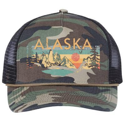 Alaska Retro Rope Trucker Hat Cap