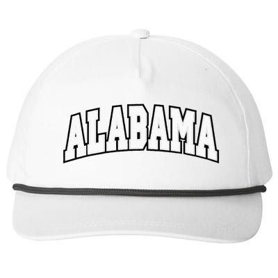 Alabama Snapback Five-Panel Rope Hat