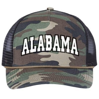 Alabama Retro Rope Trucker Hat Cap