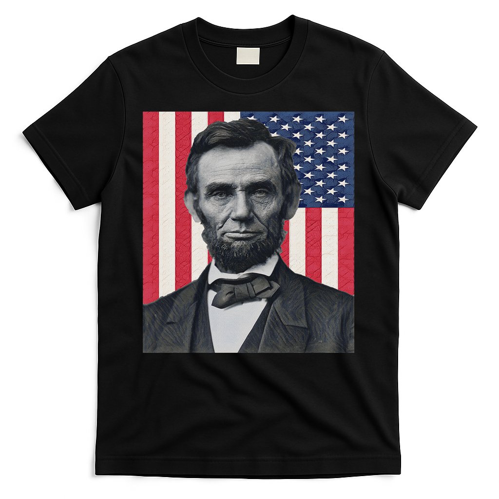 Abraham Abe Lincoln July 4th Holiday Usa President Patriot T-Shirt