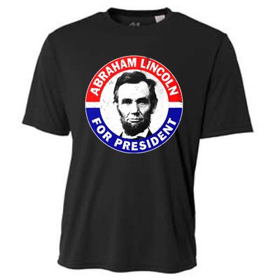 Abraham Abe Lincoln For President Vintage Cooling Performance Crew T-Shirt