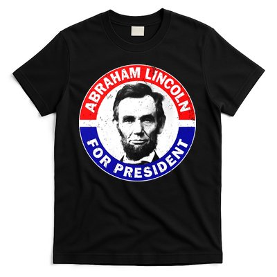 Abraham Abe Lincoln For President Vintage T-Shirt