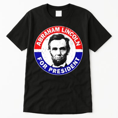 Abraham Abe Lincoln For President Vintage Tall T-Shirt