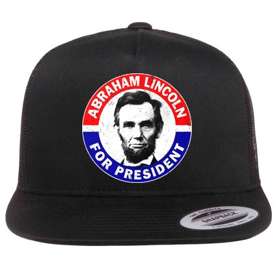 Abraham Abe Lincoln For President Vintage Flatbill Hat