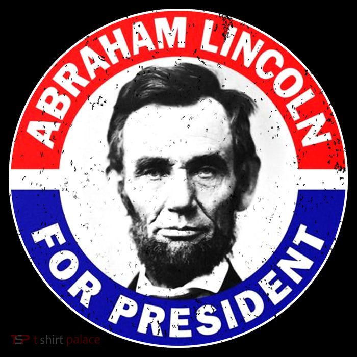 Abraham Abe Lincoln For President Vintage Kids T-Shirt